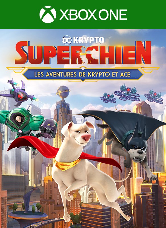 jaquette du jeu vidéo DC Krypto Super-Chien : Les aventures de Krypto et Ace