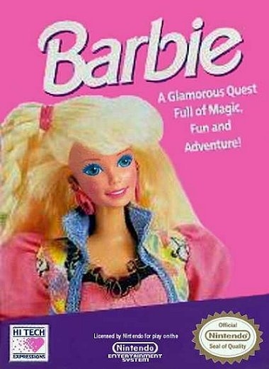 jaquette du jeu vidéo Barbie