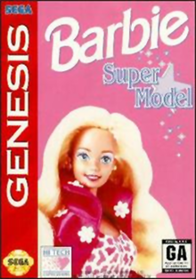 jaquette du jeu vidéo Barbie: Super Model