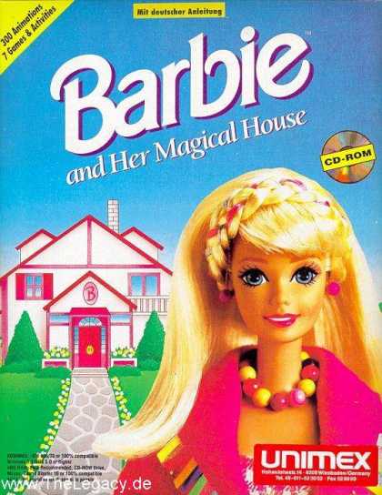 jaquette du jeu vidéo Barbie and Her Magical House
