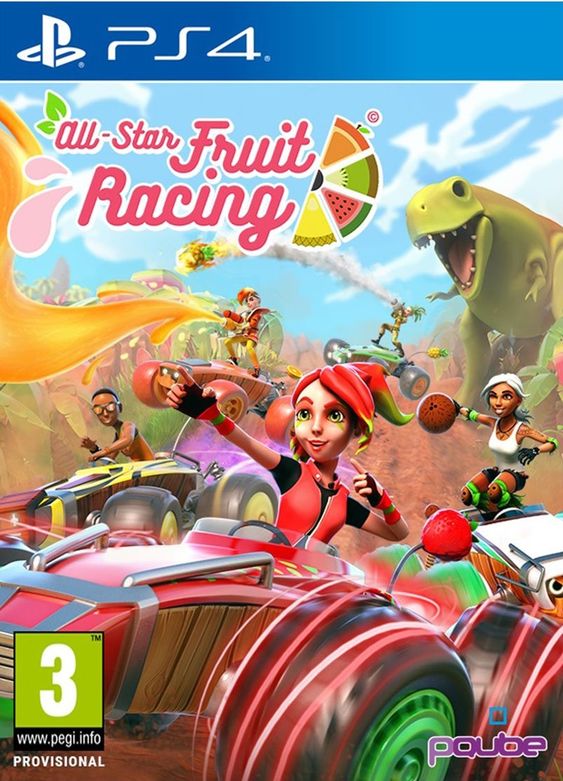 jaquette du jeu vidéo All-Star Fruit Racing