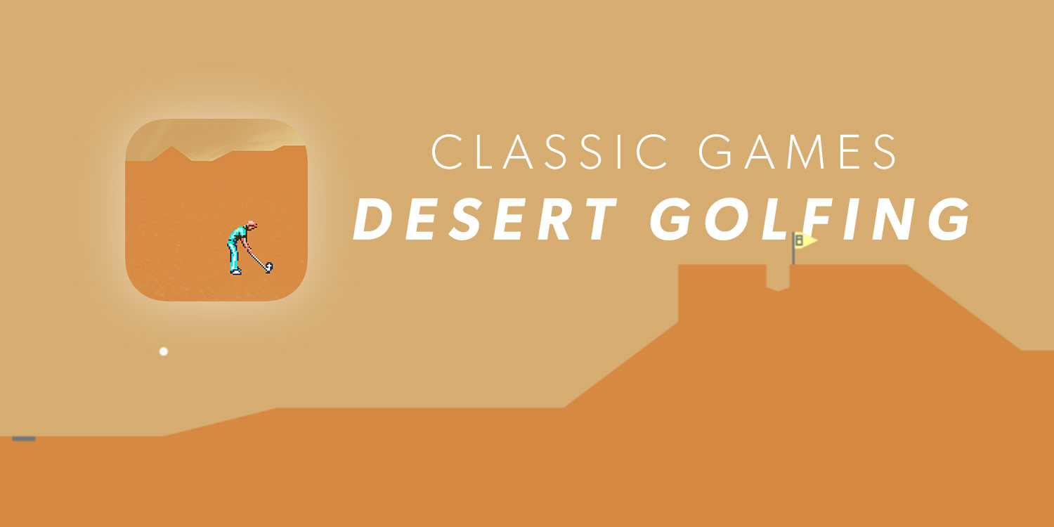 jaquette du jeu vidéo Desert Golfing