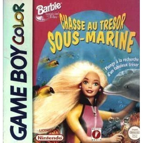 jaquette du jeu vidéo Barbie : Chasse au trésor sous marine