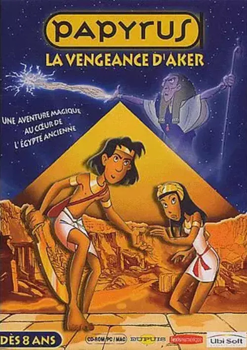 jaquette du jeu vidéo Papyrus: La vengeance d'Aker