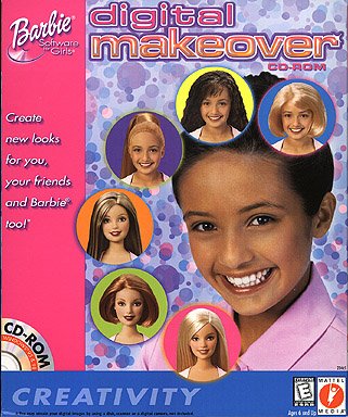 jaquette du jeu vidéo Barbie : Digital Makeover