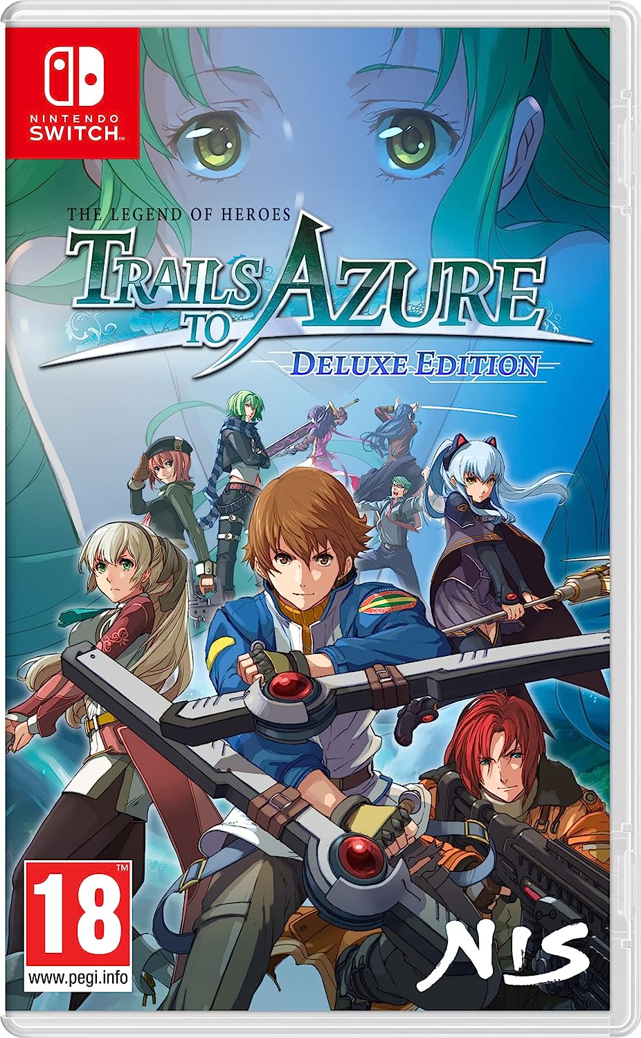 jaquette du jeu vidéo The Legend of Heroes : Trails to Azure