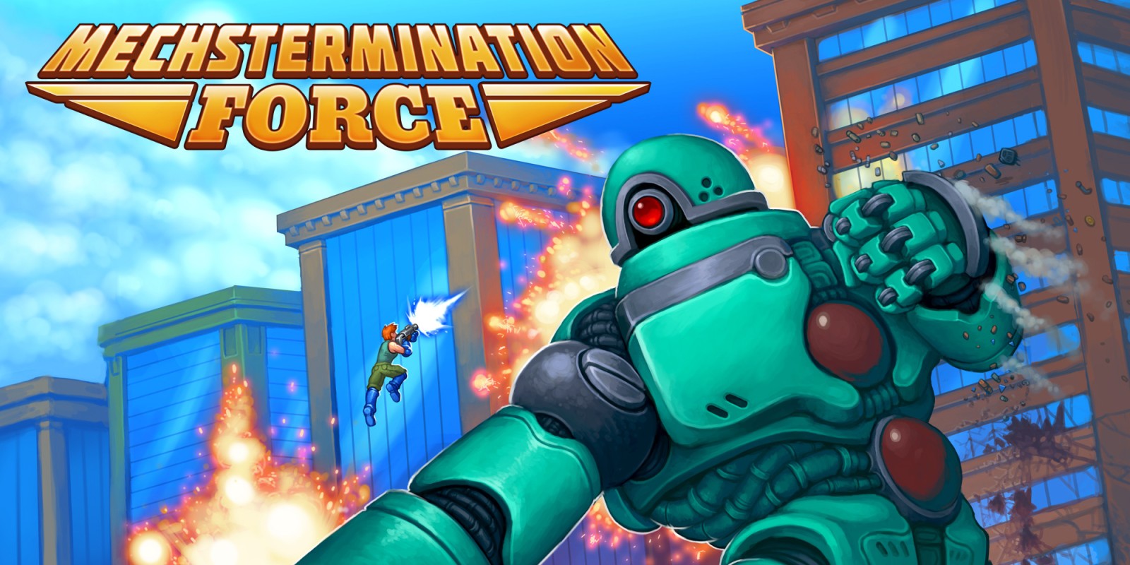 jaquette du jeu vidéo Mechstermination Force