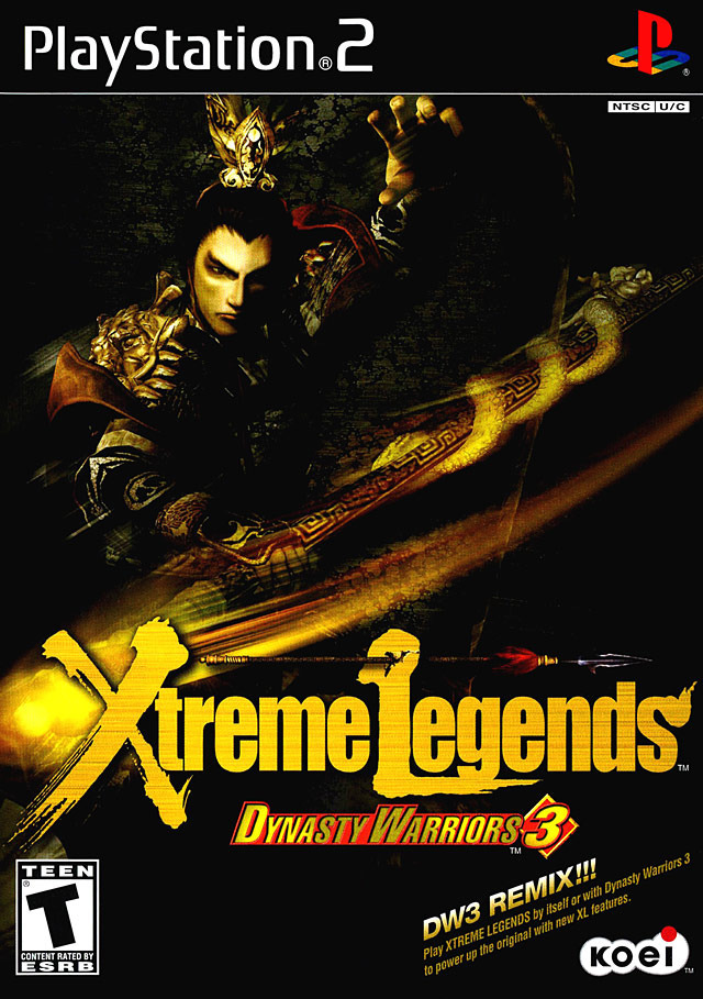 jaquette du jeu vidéo Dynasty Warriors 3 : Xtreme Legends