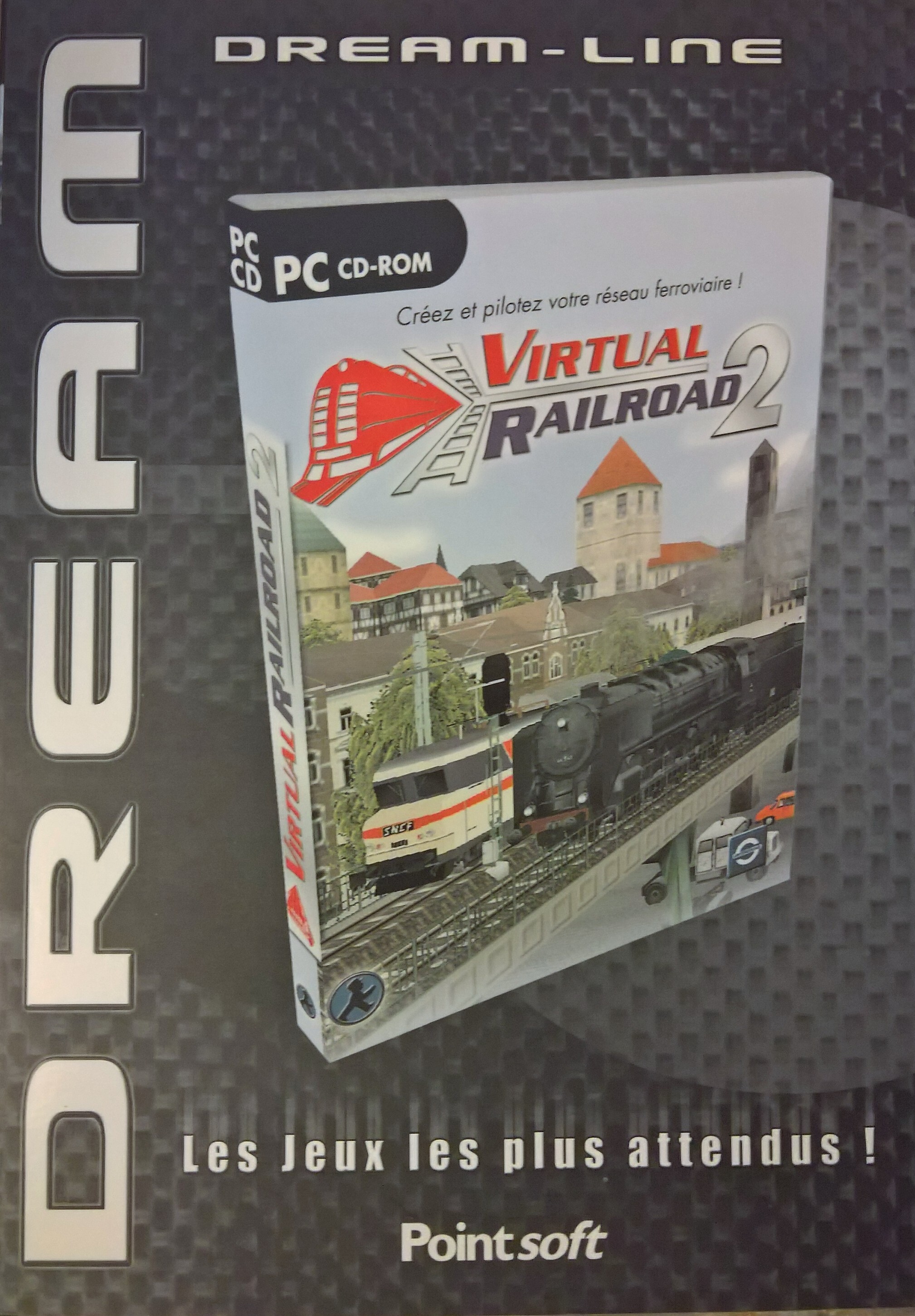 jaquette du jeu vidéo Virtual Railroad 2