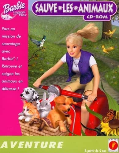 jaquette du jeu vidéo Barbie : Sauve les animaux