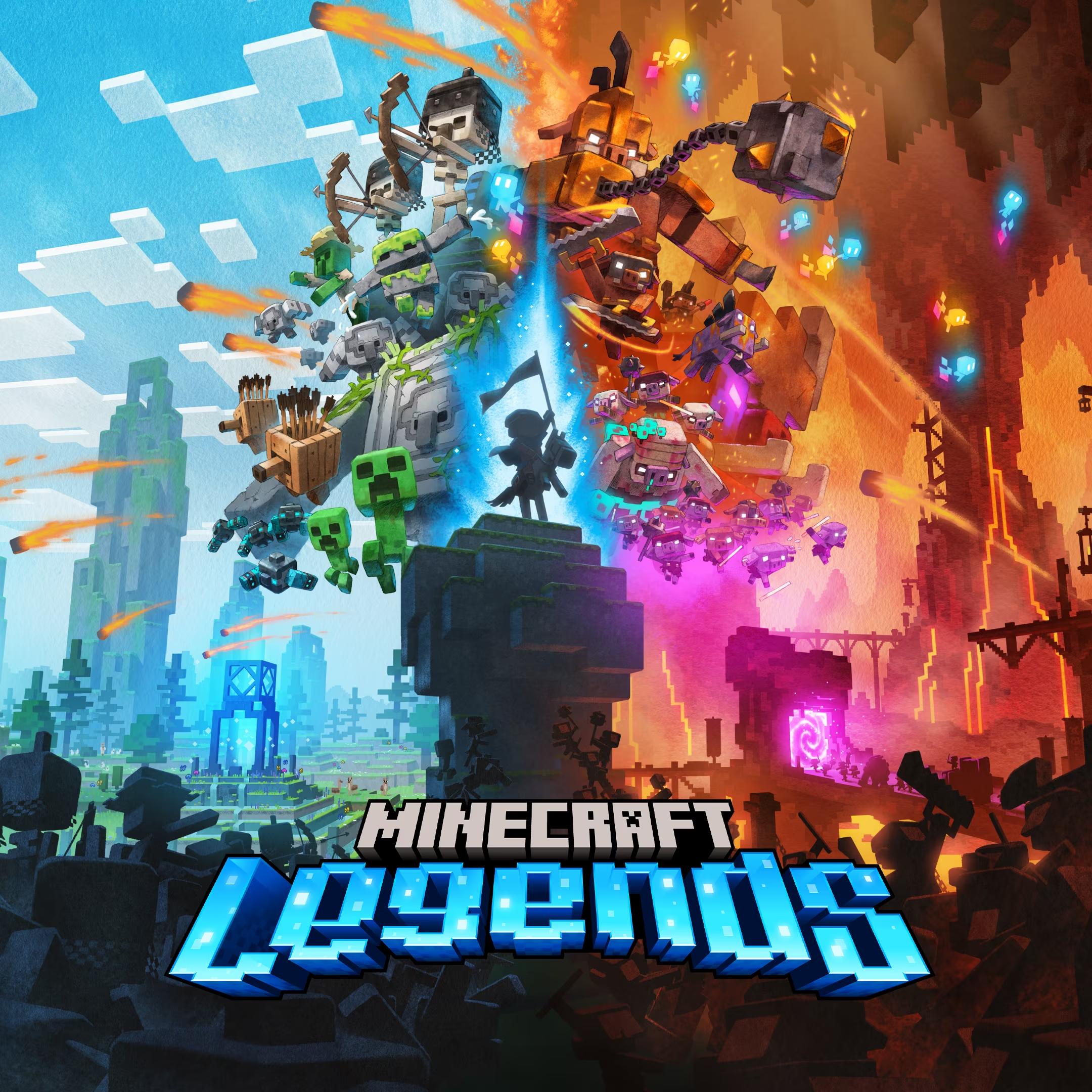 jaquette du jeu vidéo Minecraft Legends