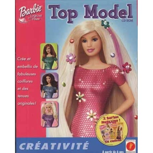 jaquette du jeu vidéo Barbie : Top Model
