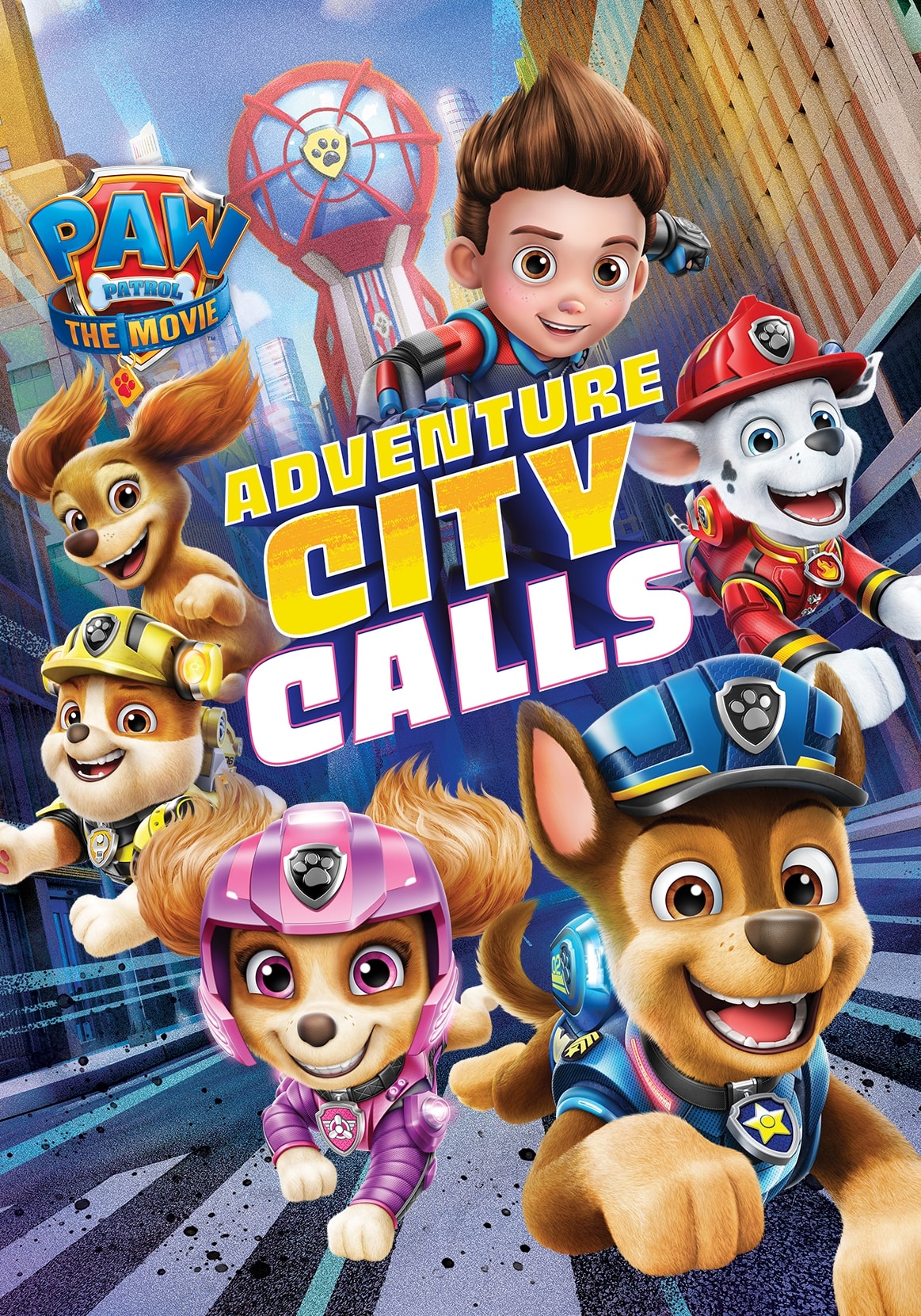 jaquette du jeu vidéo Pat' Patrouille - le film : A la rescousse d'Adventure City