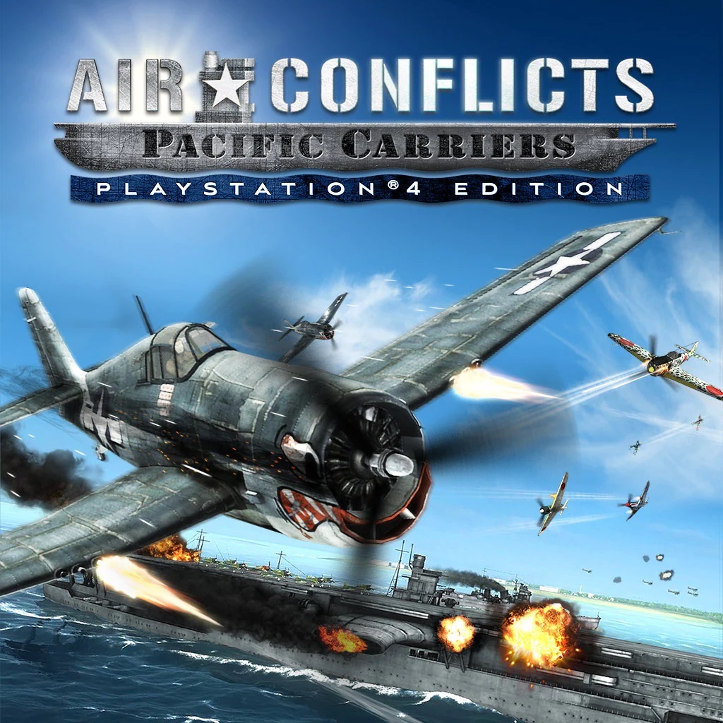 jaquette du jeu vidéo Air Conflicts : Pacific Carriers