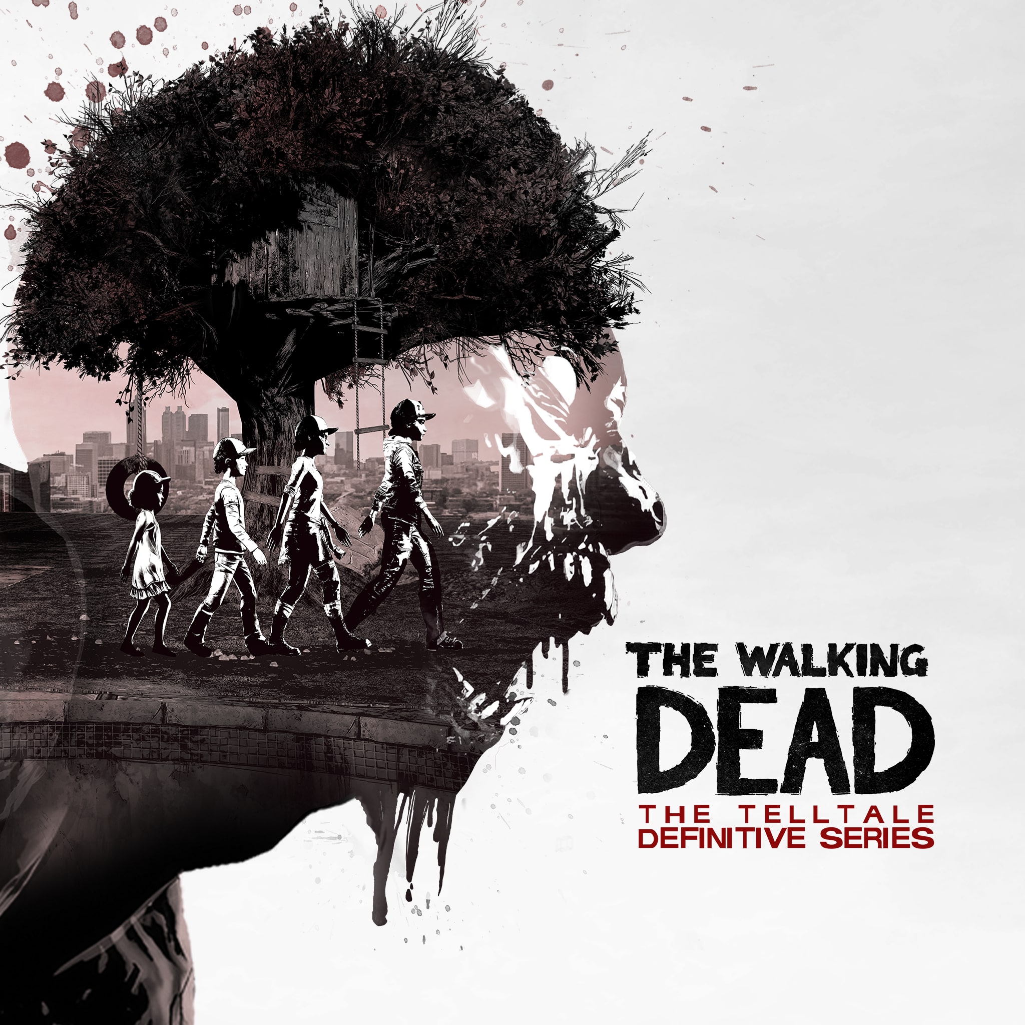 jaquette du jeu vidéo The Walking Dead: The Telltale Definitive Series