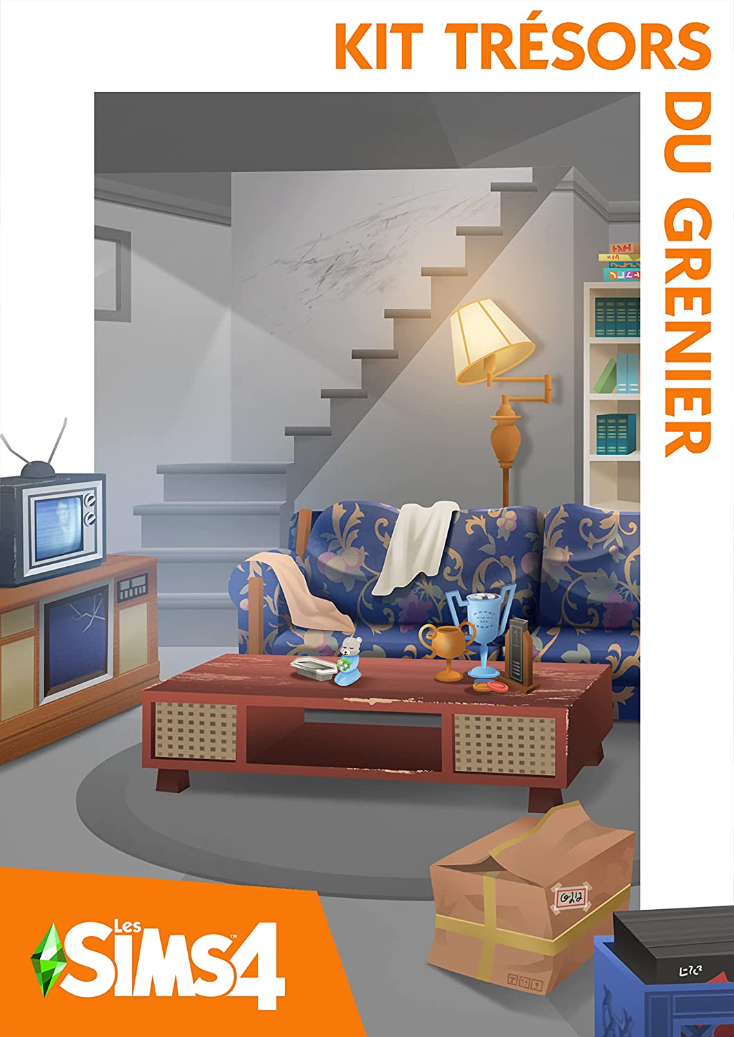 jaquette du jeu vidéo Les Sims 4 : Kit Trésors Du Grenier
