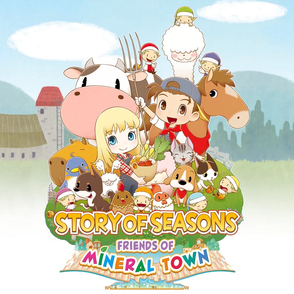 jaquette du jeu vidéo Story of seasons: Friends of Mineral Town