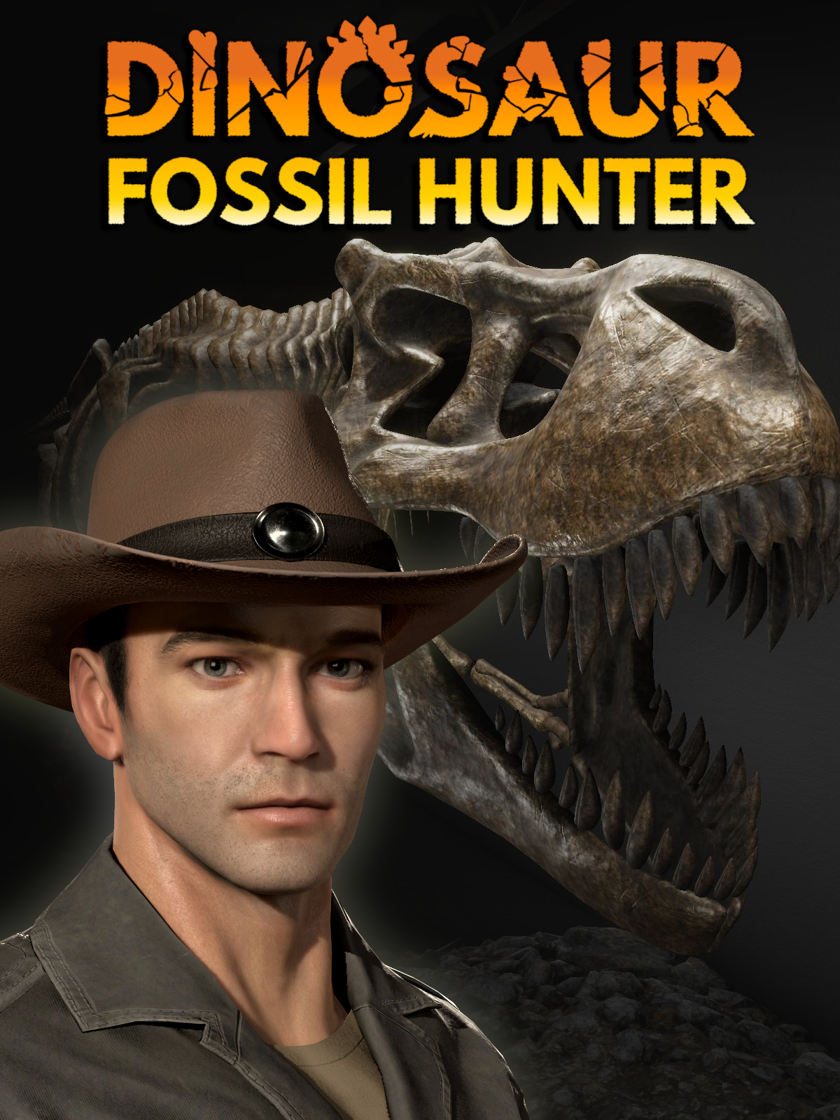 jaquette du jeu vidéo Dinosaur Fossil Hunter