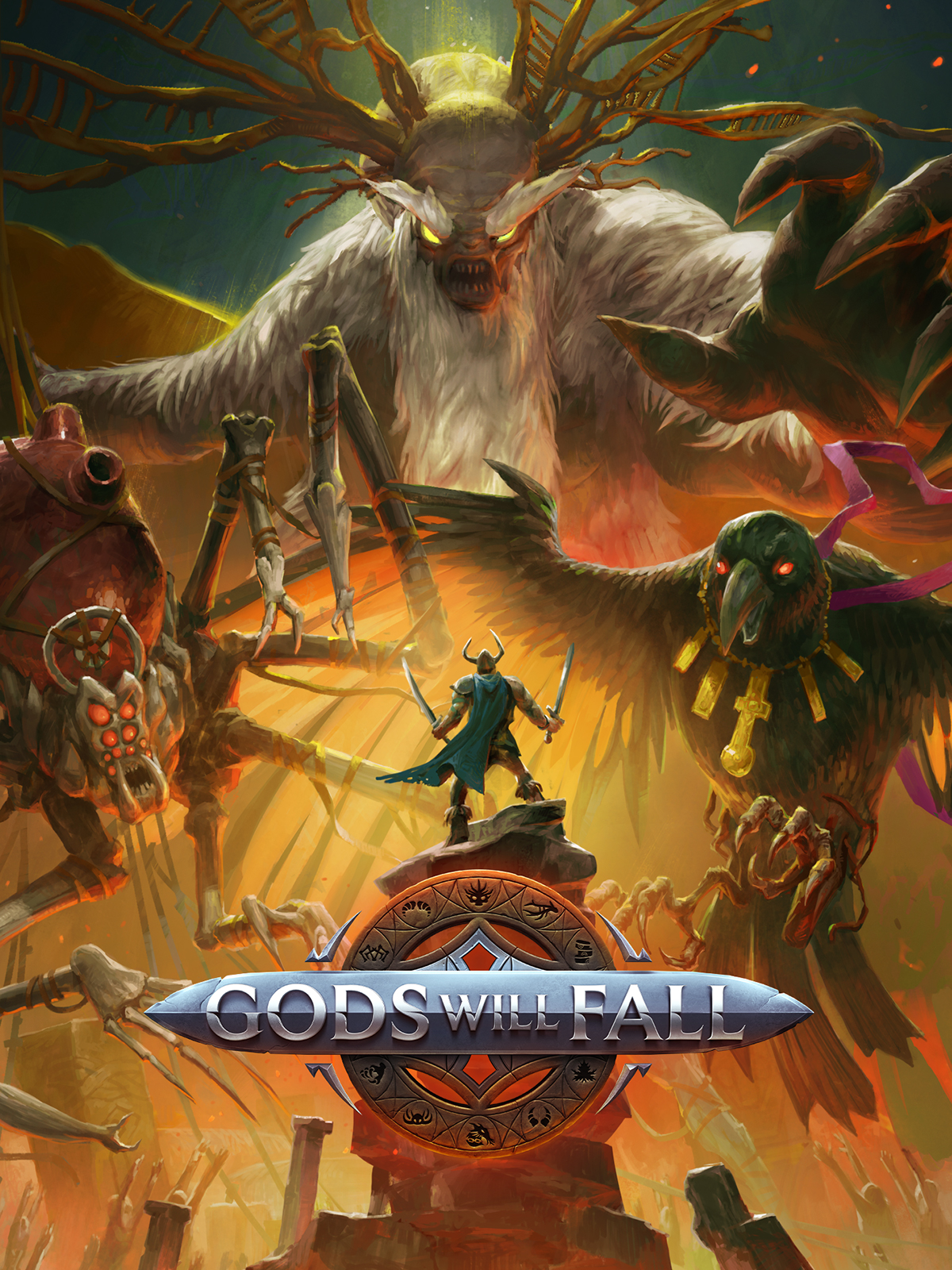 jaquette du jeu vidéo Gods Will Fall
