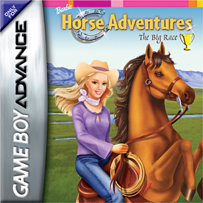jaquette du jeu vidéo Barbie Horse Adventures: The Big Race