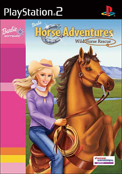 jaquette du jeu vidéo Barbie Horse Adventures: Wild Horse Rescue