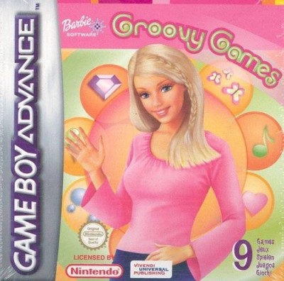 jaquette du jeu vidéo Barbie : Groovy Games