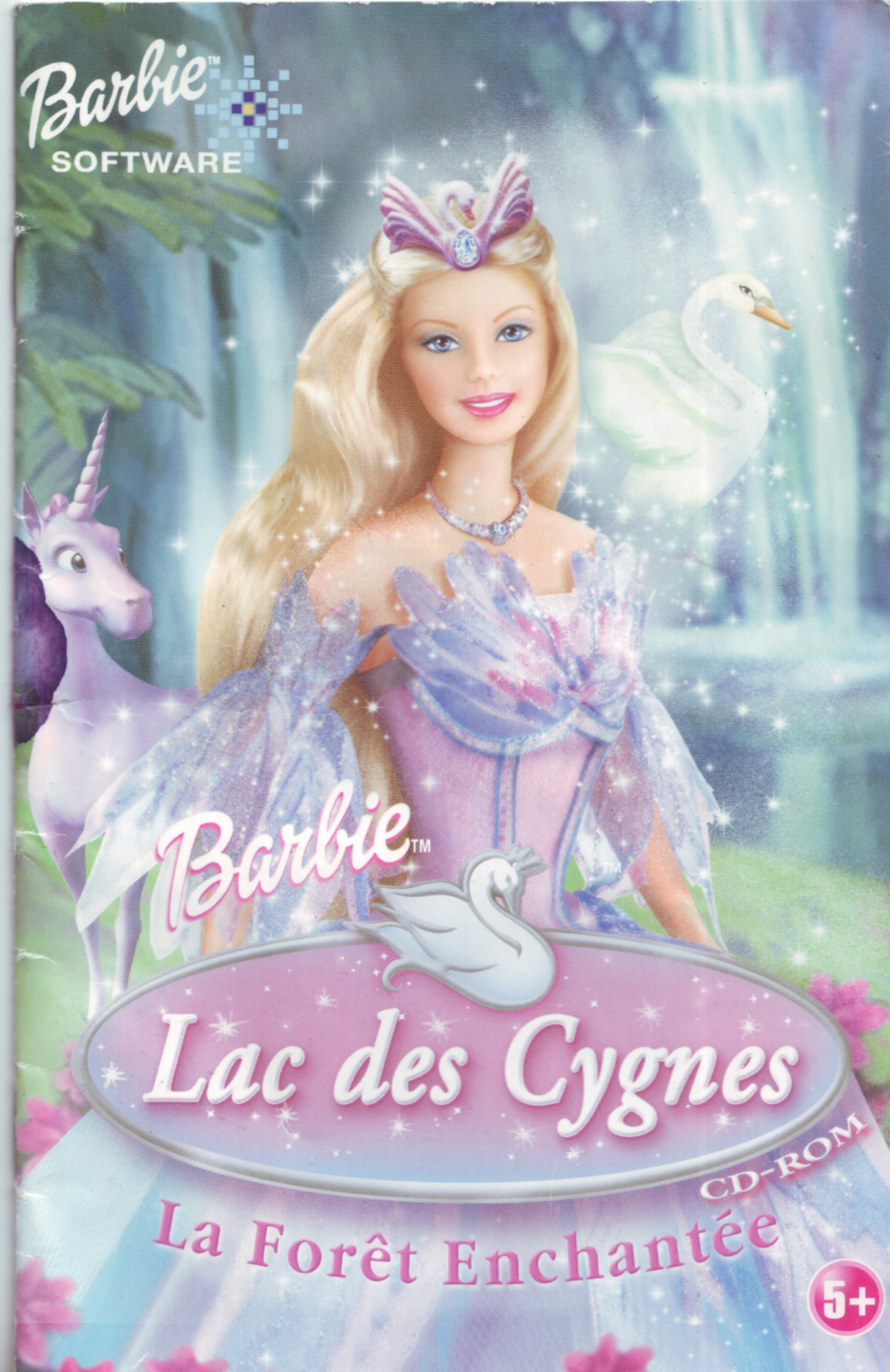 jaquette du jeu vidéo Barbie Lac des cygnes : La Forêt enchantée