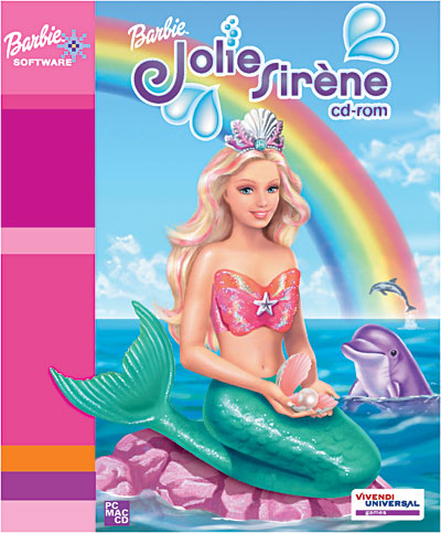 jaquette du jeu vidéo Barbie : Jolie Sirène