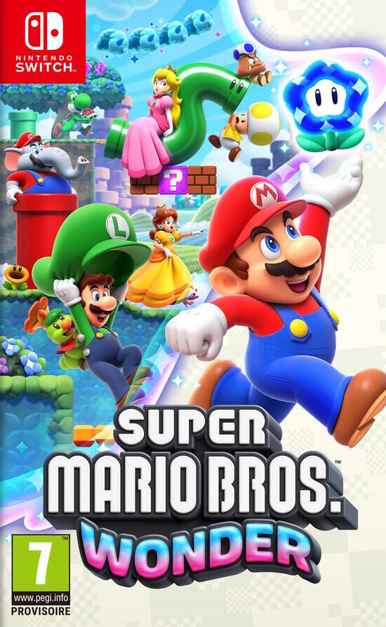 jaquette du jeu vidéo Super Mario Bros. Wonder