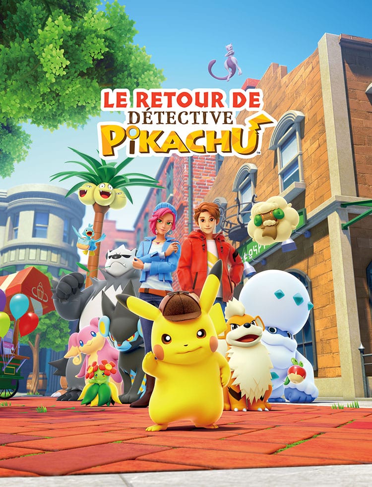jaquette du jeu vidéo Le retour De Détective Pikachu