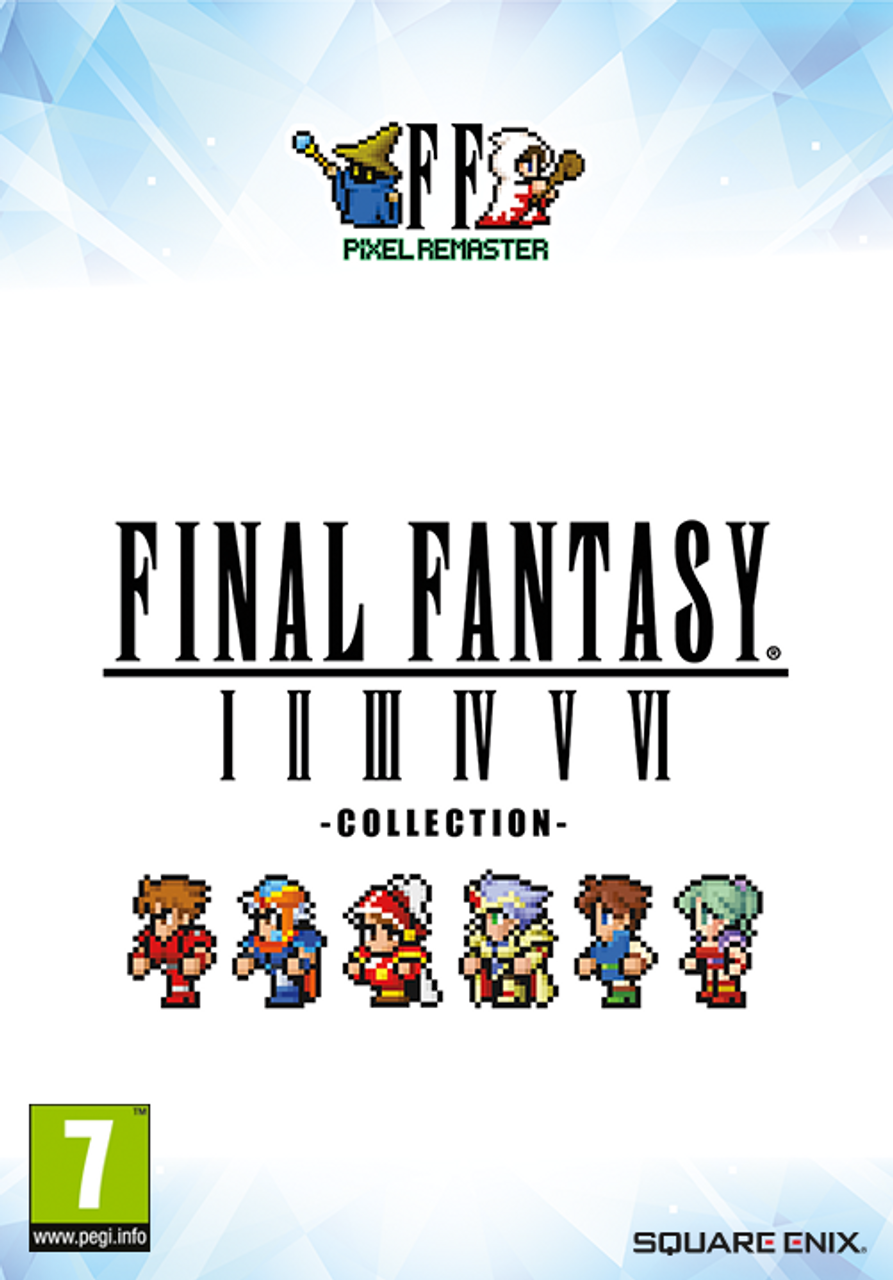 jaquette du jeu vidéo Final Fantasy Pixel Remaster
