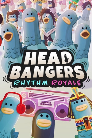 jaquette du jeu vidéo Headbangers: Rhythm Royale