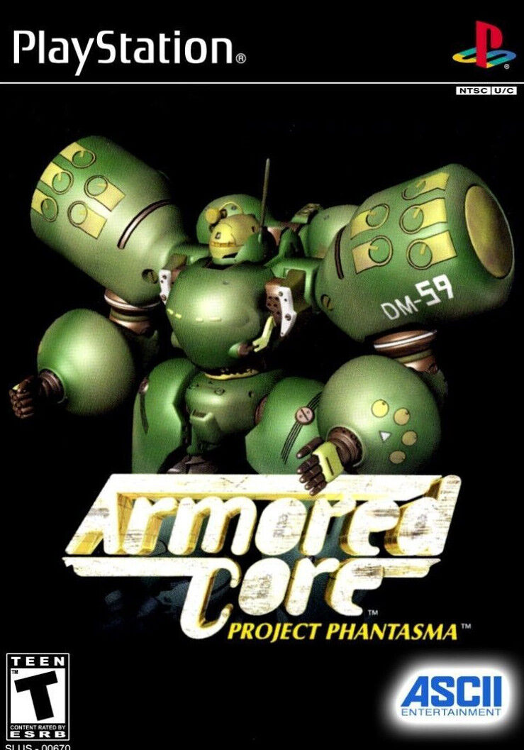 jaquette du jeu vidéo Armored Core : Project Phantasma