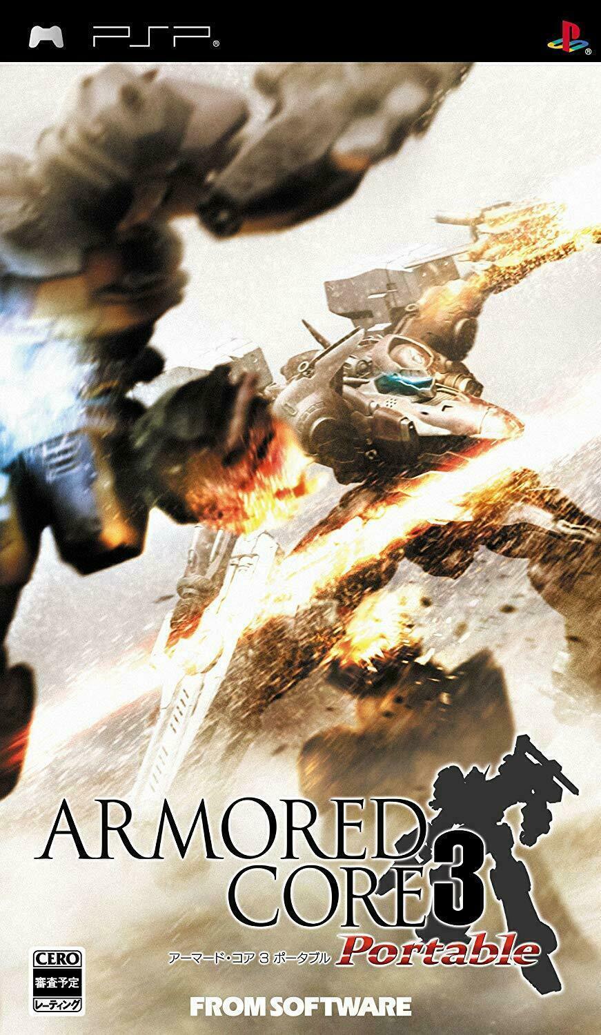 jaquette du jeu vidéo Armored Core 3