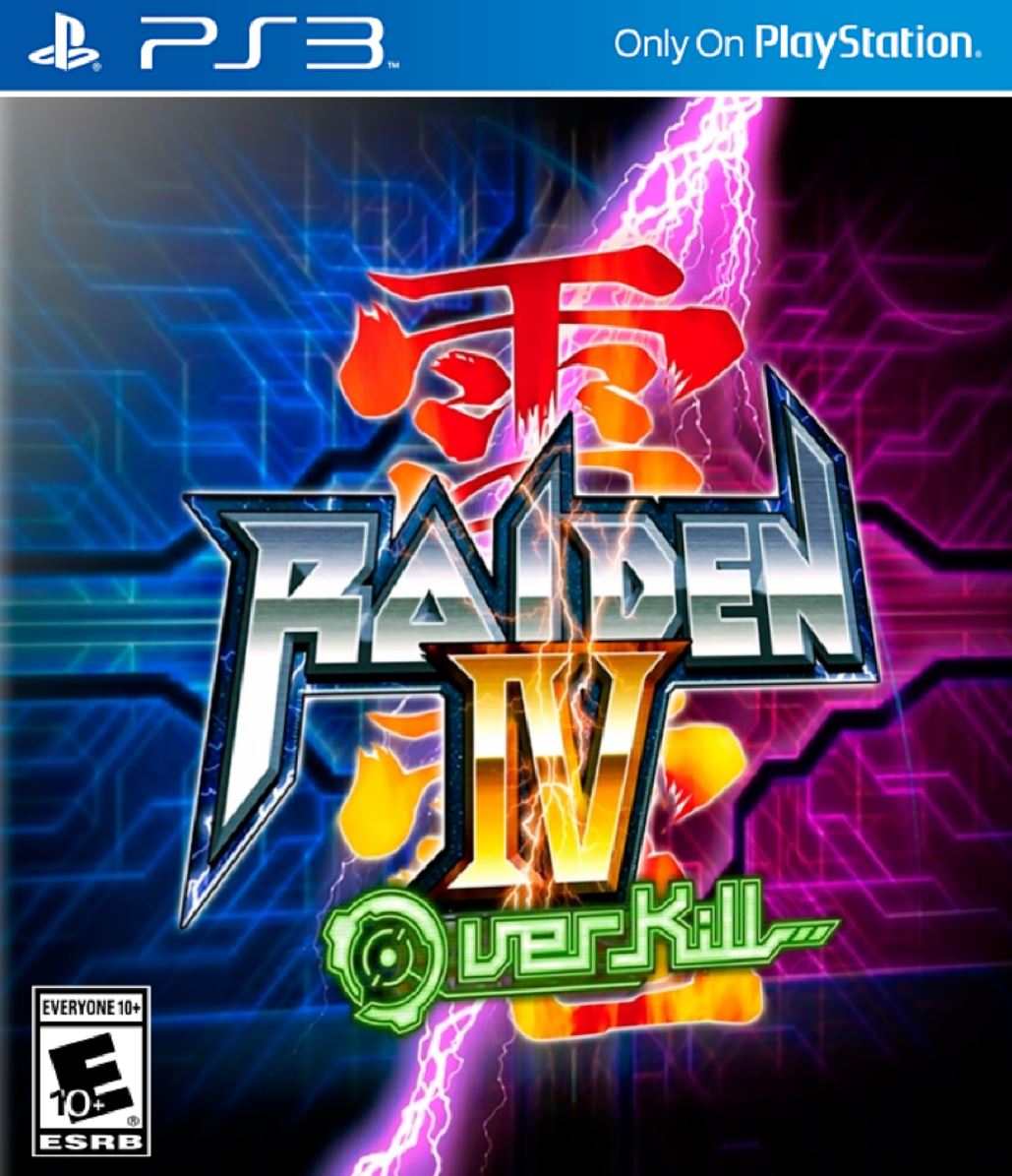 jaquette du jeu vidéo Raiden IV: OverKill