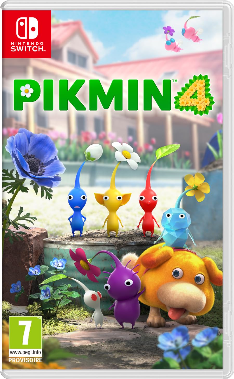 jaquette du jeu vidéo Pikmin 4