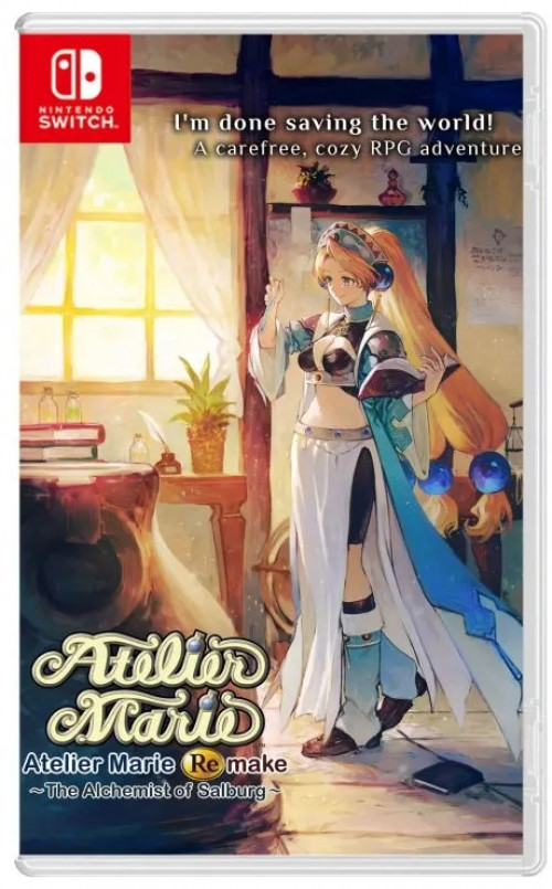 jaquette du jeu vidéo Atelier Marie Remake: The Alchemist of Salburg