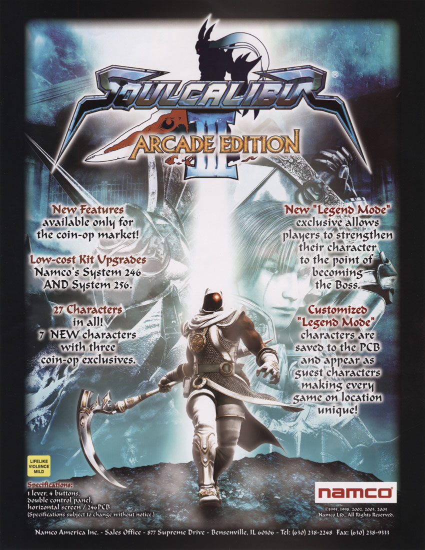 jaquette du jeu vidéo SoulCalibur III