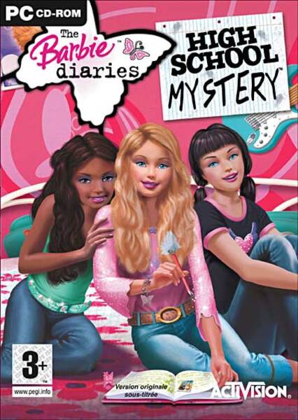 jaquette du jeu vidéo The Barbie Diaries: High School Mystery