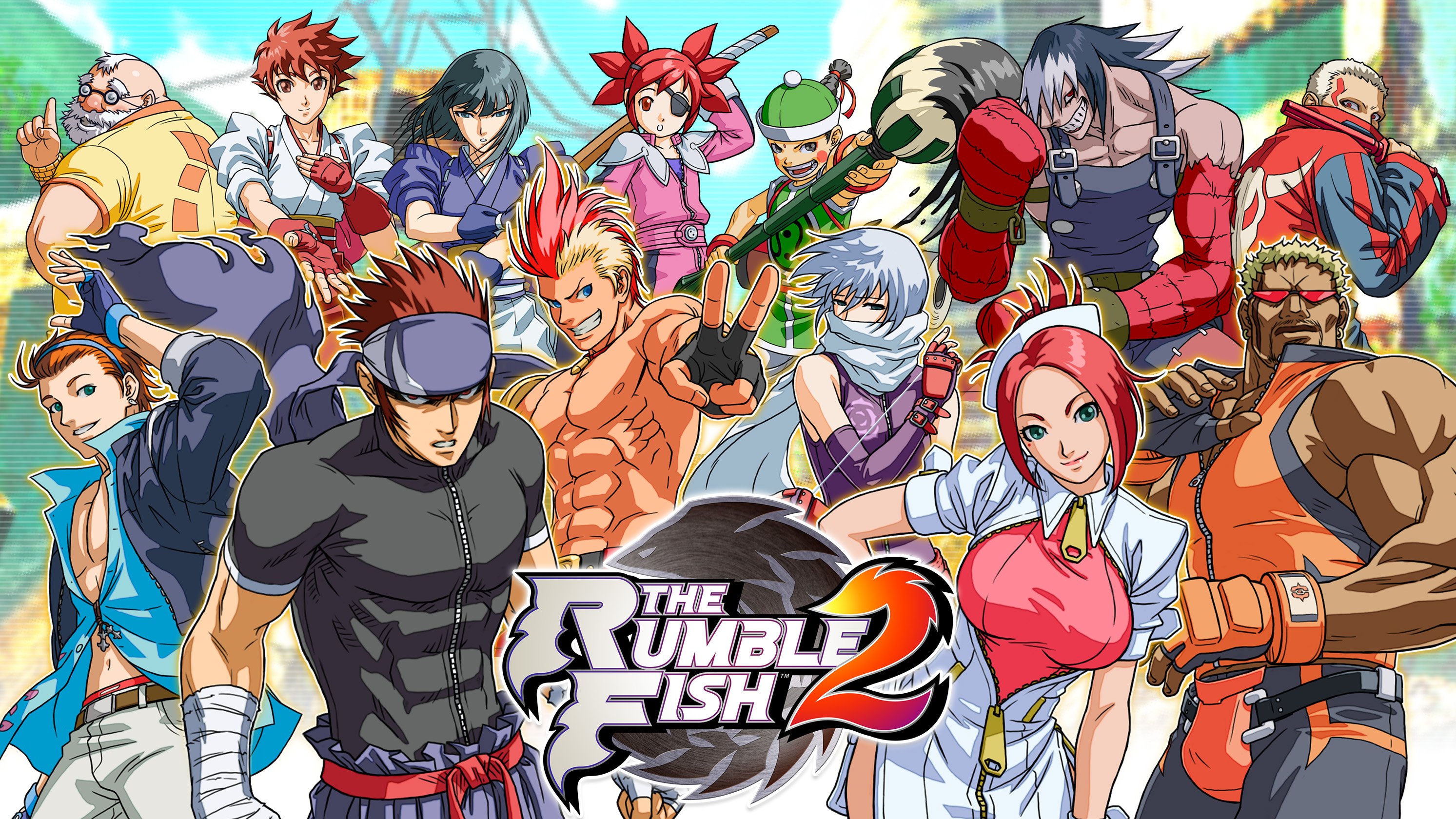 jaquette du jeu vidéo The Rumble Fish 2