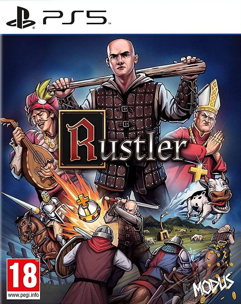 jaquette du jeu vidéo Rustler (Grand Theft Horse)