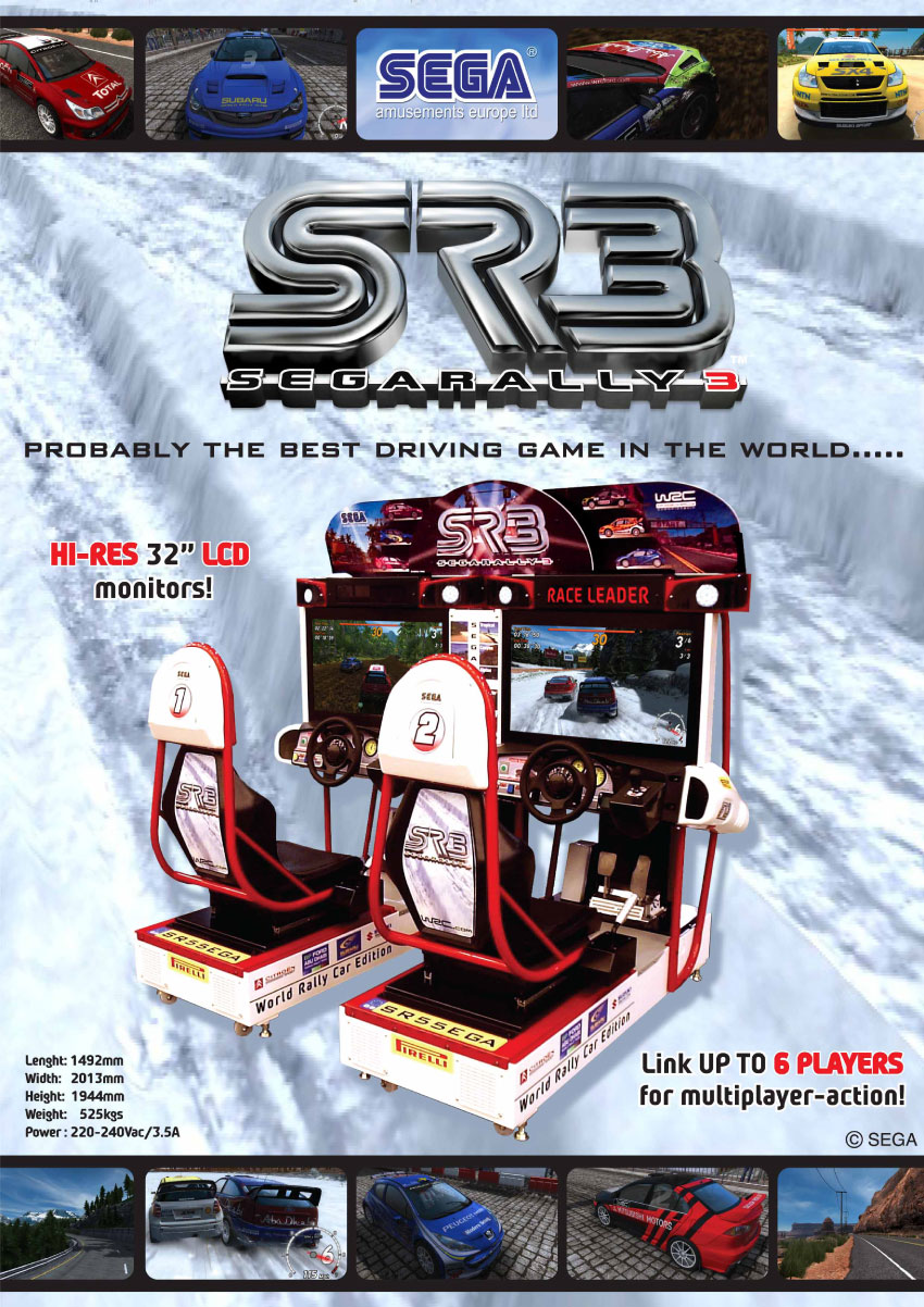 jaquette du jeu vidéo Sega Rally 3