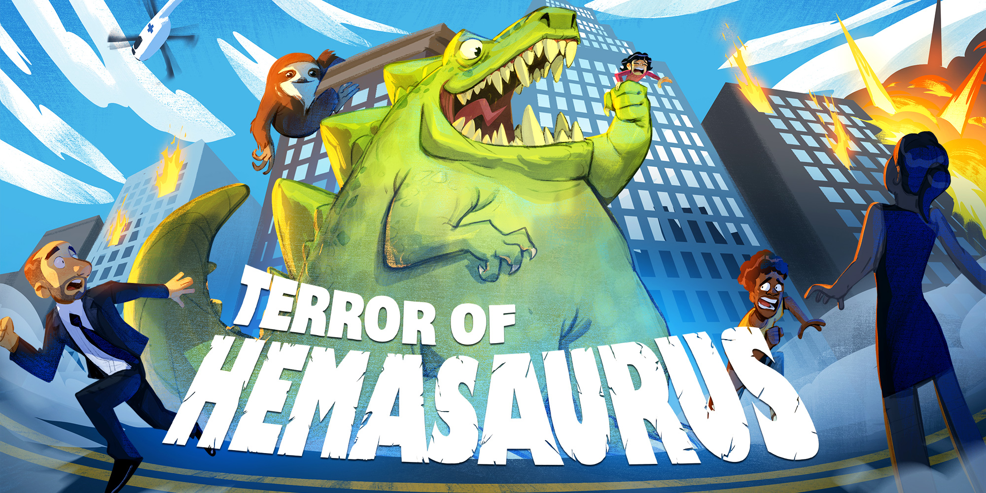 jaquette du jeu vidéo Terror of Hemasaurus