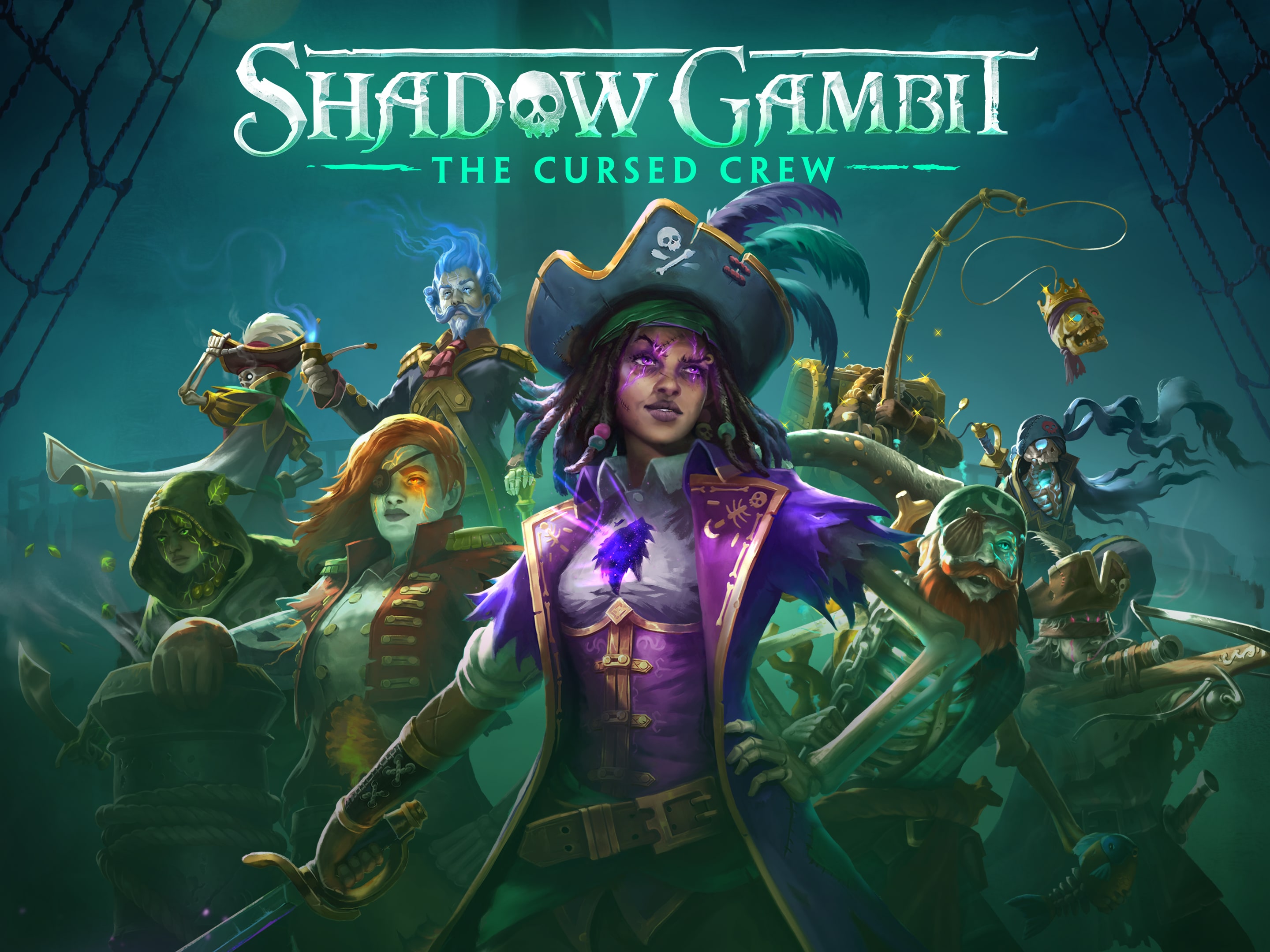 jaquette du jeu vidéo Shadow Gambit: The Cursed Crew