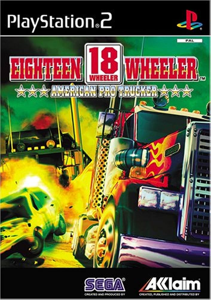 jaquette du jeu vidéo 18 Wheeler: American Pro Trucker
