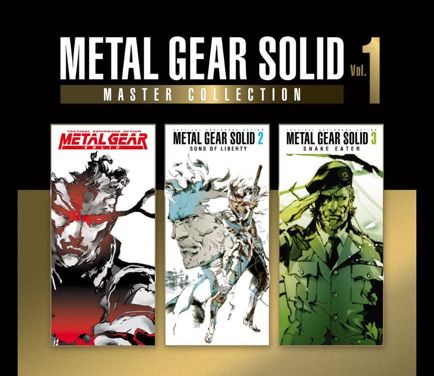 jaquette du jeu vidéo Metal Gear Solid Master Collection Vol. 1