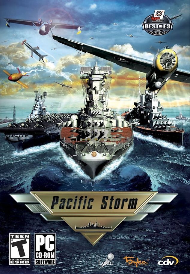 jaquette du jeu vidéo Pacific Storm