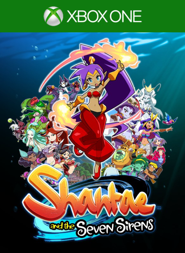 jaquette du jeu vidéo Shantae and the Seven Sirens