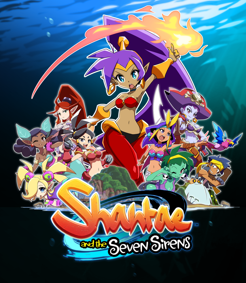 jaquette du jeu vidéo Shantae and the Seven Sirens