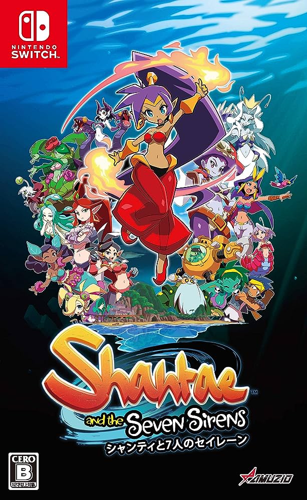 jaquette du jeu vidéo Shantae and the Seven Sirens